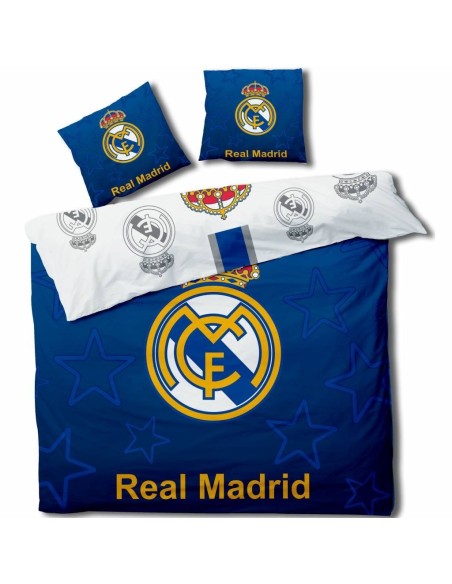 Housse de couette Real Madrid pour 2 personnes - New discount.com