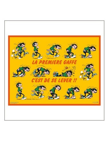 set de table gaston lagaffe - New discount.com