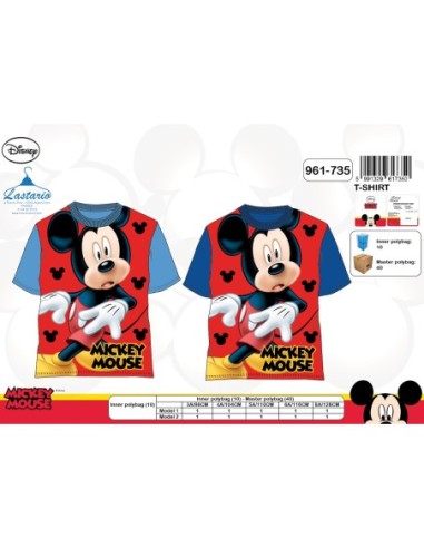 Camiseta de manga corta Mickey Disney -New discount.com