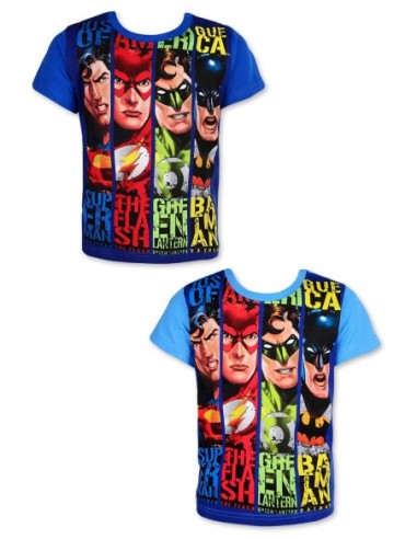 T-shirt a maniche corte La Ligue des justiciers - New discount.com