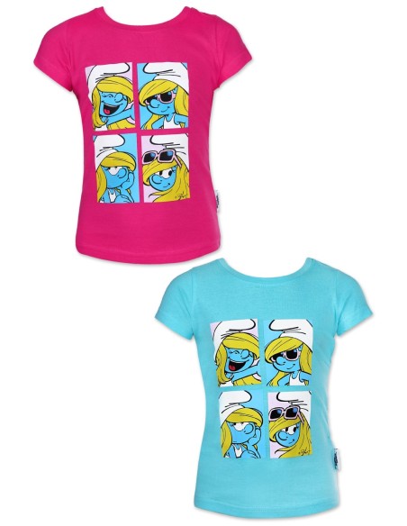 T-Shirt manches courtes Les Schtroumpfs - New discount.com