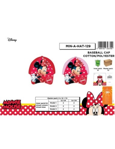 Minnie Disney Cap - New discount.com