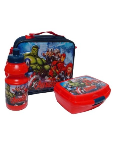 Borsa termica Marvel Avengers con scatola pranzo e zucca The Marvel...