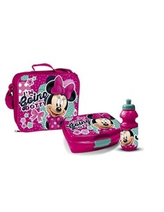 Sac isotherme Minnie avec boîte à goûter et gourde Minnie -New disc... 2