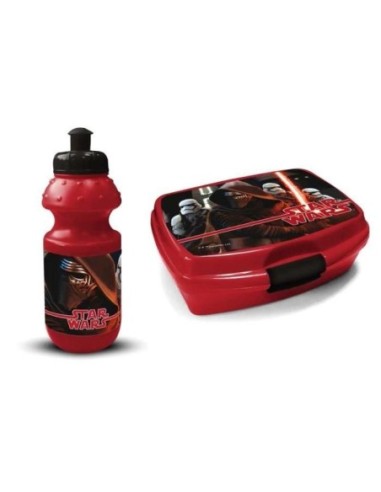 Boîte lunch Star Wars et une gourde de 350 ml. Star Wars - New disc...