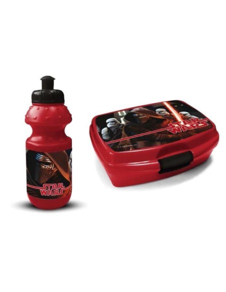 Boîte lunch Star Wars et une gourde de 350 ml. Star Wars - New disc...