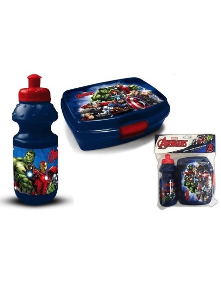 Boîte lunch Avengers et une gourde de 350 ml. Avengers - New discou...