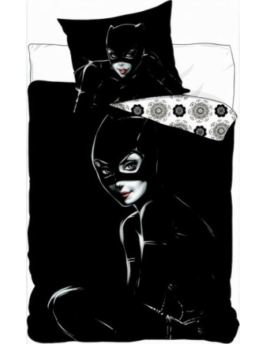 Set copripiumino Catwoman + federe Catwoman - New discount.com