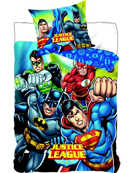 Set Duvet Cover The Justice League + Pillowcases, New discount.com,...