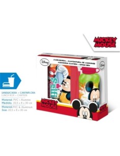 Boîte à goûter PVC + Gourde Mickey Disney 2