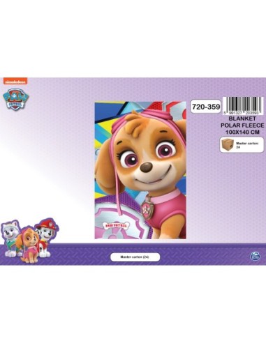 Plaid polaire Paw Patrol Fille - New discount.com