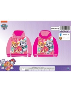 Sweat à capuche Pat Patrouille avec 2 poches - New discount.com 2