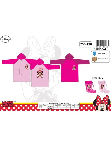 Imperméable Minnie Disney