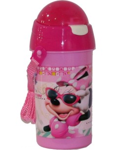 GOURDE AUTOMATIQUE MINNIE DISNEY 500ML, SYSTÈME ANTI GOUTTE - New d...