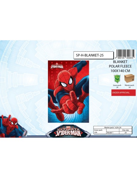 Marvel Spiderman Fleecedecke - New discount.com