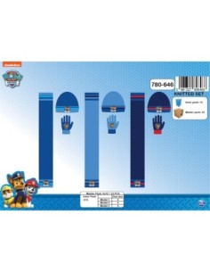 Set 3 Stück Mütze + Schal + Handschuhe Pat Patrouille - New discoun... 2