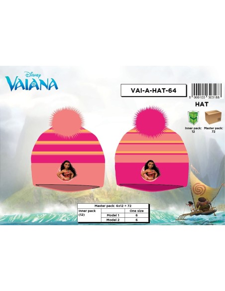 Vaiana Pompom Beanie, New discount.com, Nouveautés chez new discoun...
