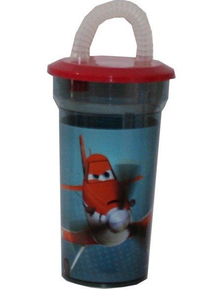 Verre paille Planes Disney - New discount.com