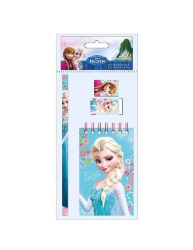 Set papeterie 4 Pièces Reine des neiges - Frozen - New discount.com