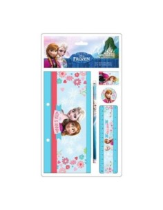 Juego de papelería Disney Frozen 5 piezas - Reina de las Nieves -Ne... 2