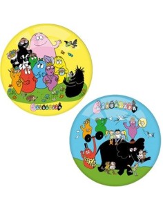 BALL BARBAPAPA 2 MODELLE GELB BLAU 14 CM P - New discount.com
