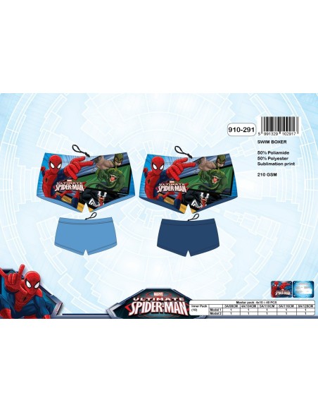 Boxer de bain Spiderman 910-291