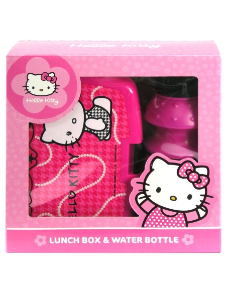Hello Kitty boite à goûter+ bouteille d'eau Set Boîte à lunch - New...