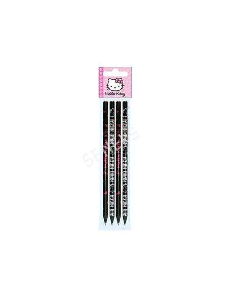 Blister of 4 pencils Hello kitty, New discount.com, Nouveautés chez...