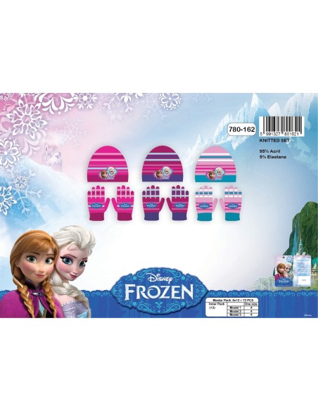 Set 2 pièces Bonnet + Gants La Reine des Neiges - New discount.com