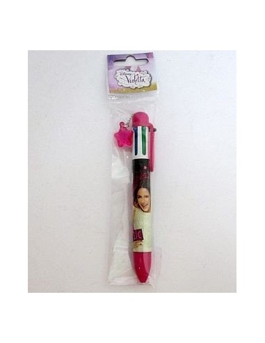 STYLO 6 COULEURS VIOLETTA  -New discount.com