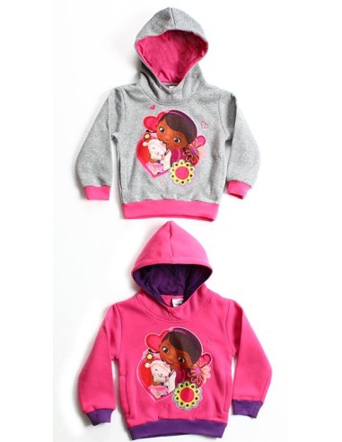 Felpa con cappuccio Doc Mc Disney con tasche - New discount.com