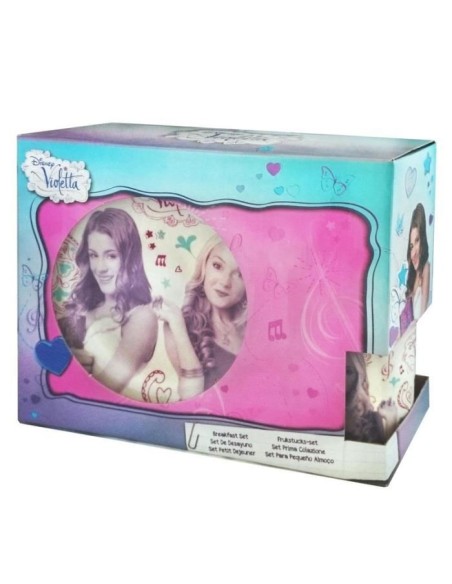 Set de déjeuner Violetta 3 pièces - New discount.com