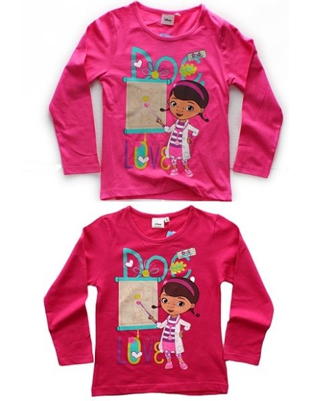 Camiseta de manga larga Doc Mc Stuffins Disney -961-160 -New discou...