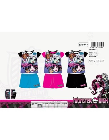 Pijama corto Monster High 830-747 -New discount.com