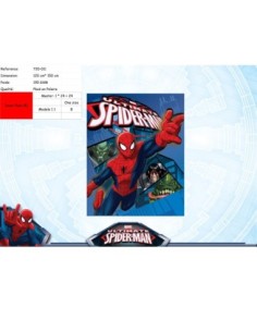 Plaid polaire Spiderman - 720-011 -New discount.com 2