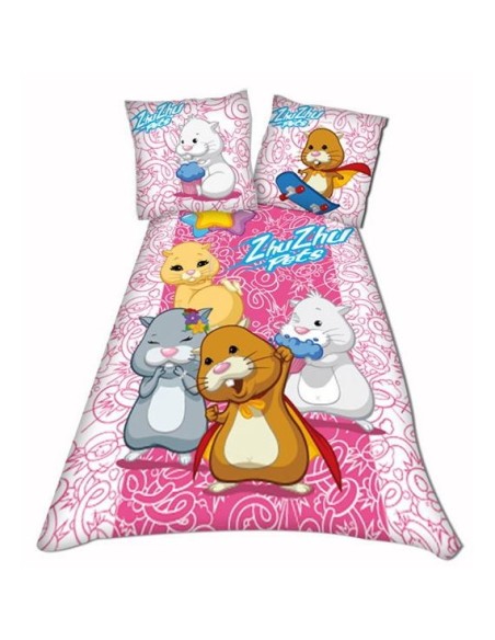 ZHU ZHU PETS - Pink bed linen set, New discount.com, Nouveautés che...