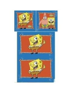 Juego de funda nórdica Sponge bob 140x200cm y funda Sponge Bob -New... 2