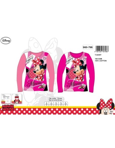 Minnie Disney Tee-shirt manches longues -960-798 - New discount.com