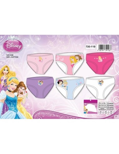 Boite de 3 Culotte  Disney Princesse - New discount.com