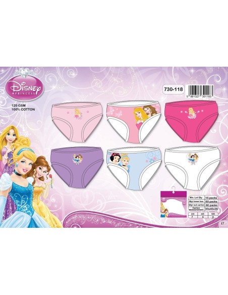 Boite de 3 Culotte  Disney Princesse - New discount.com