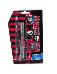 Juego de papelería Monster High de 4 piezas -New discount.com 2