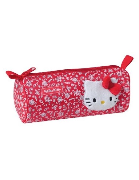 TROUSSE A CRAYONS ROUGE HELLO KITTY - New discount.com