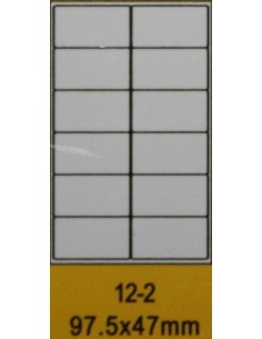 Confezione da 10 schede A4 da 12 etichette - New discount.com 2