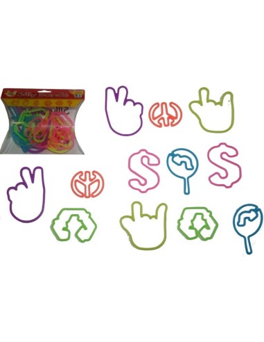 BLISTER DI SEGNO DI 12PCS SILLY BANDS - New discount.com