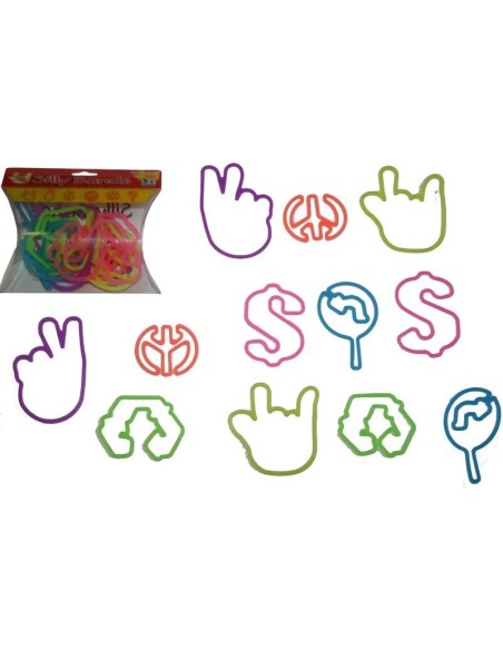 BLISTER DI SEGNO DI 12PCS SILLY BANDS - New discount.com