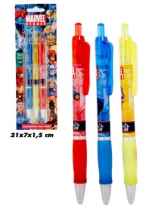 Blister de 3 plumas de Spiderman -New discount.com