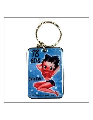 Porte clés métal Betty Boop - New discount.com