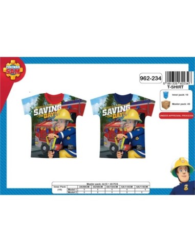 Sam das Feuerwehrmann-T-Shirt - New discount.com