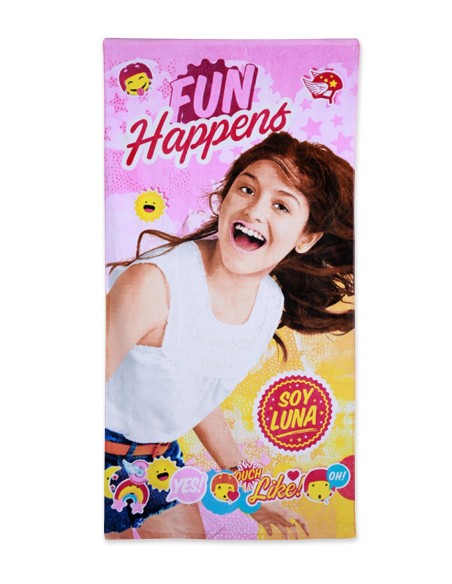 Toalla de playa de algodón Soy Luna - 820-912 -New discount.com