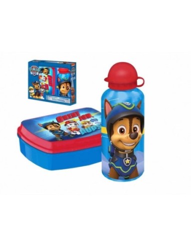 Boîte à gouter PVC + Gourde Paw Patrol Garçon - New discount.com